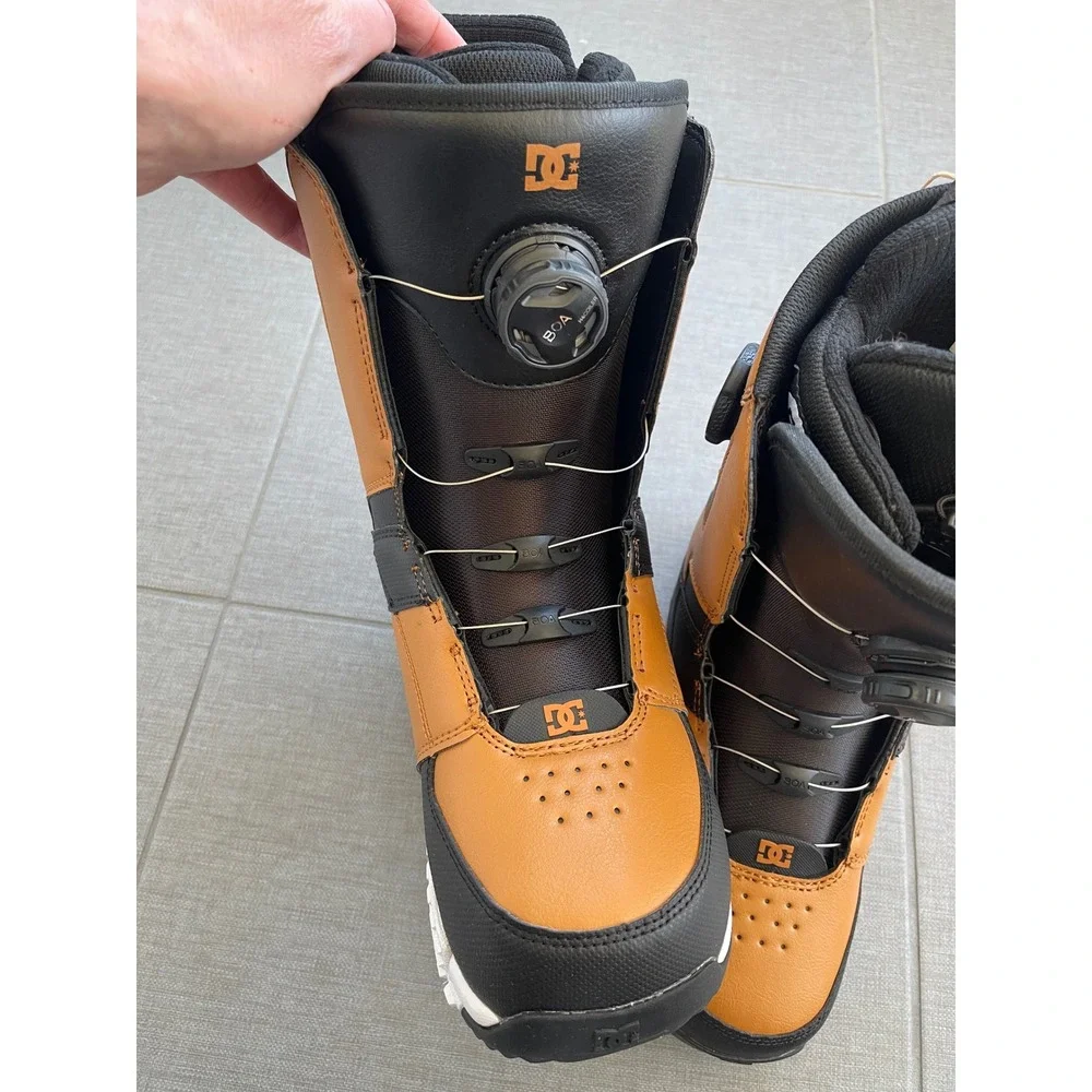 DC‎ Control BOA Snowboard Boots Men's 8 Wheat Black NEW Winter Outdoors Snow